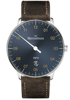 MeisterSinger Watch Neo Plus Suede Brown NE417G Image 1