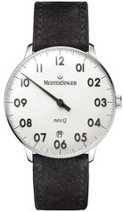 MeisterSinger Watch NEO  Q NQ901N Suede Black Image 1