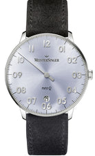 MeisterSinger Watch NEO  Q NQ908N Suede Black Image 1