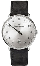 MeisterSinger Watch Neo Suede NE901N Suede Black Image 1