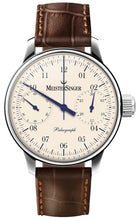 MeisterSinger Watch Paleograph SC103 Croco Print Brown Image 1