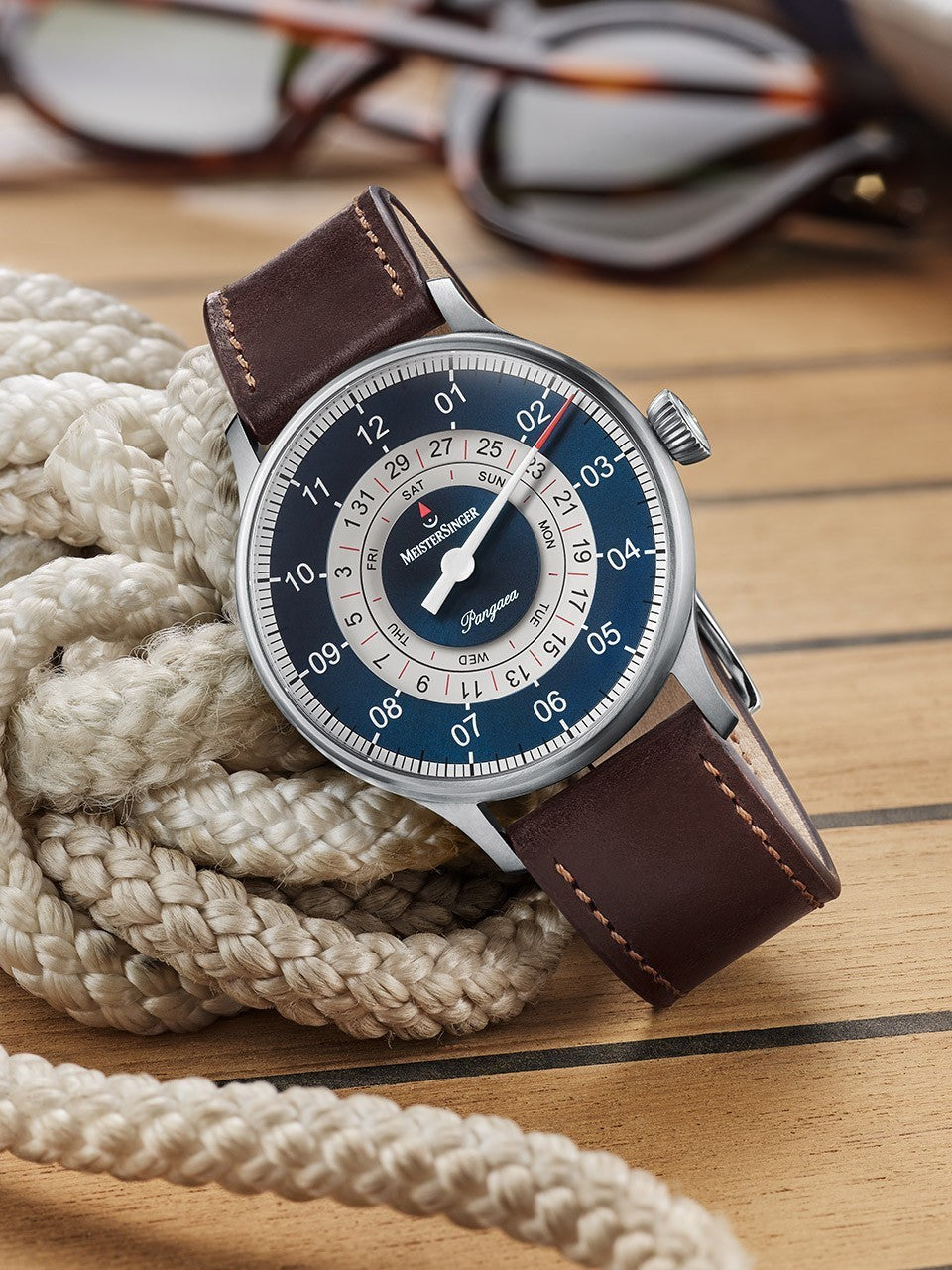 Meistersinger Watch Pangaea Day Date PDD9Z17S Image 3