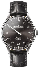 MeisterSinger Watch Pangaea PM907 Croco Print Black Image 1