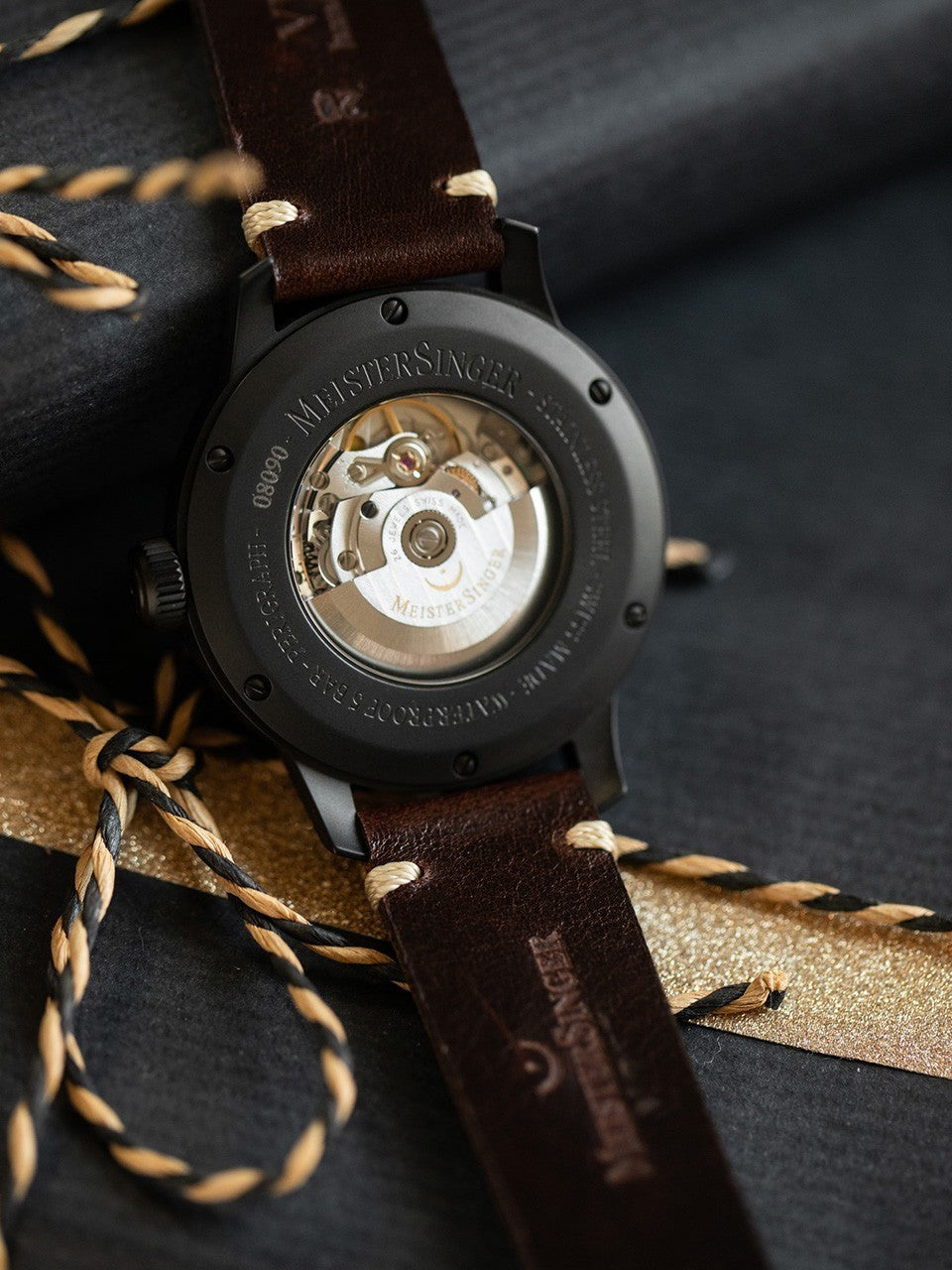 MeisterSinger Watch Perigraph Blackline AM1002BL Image 6