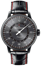 MeisterSinger Watch Perigraph PVD D AM1011 Croco Print Black Image 1