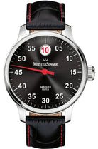 MeisterSinger Watch Salthora Meta SAM907 Croco Print Anthracite Image 1