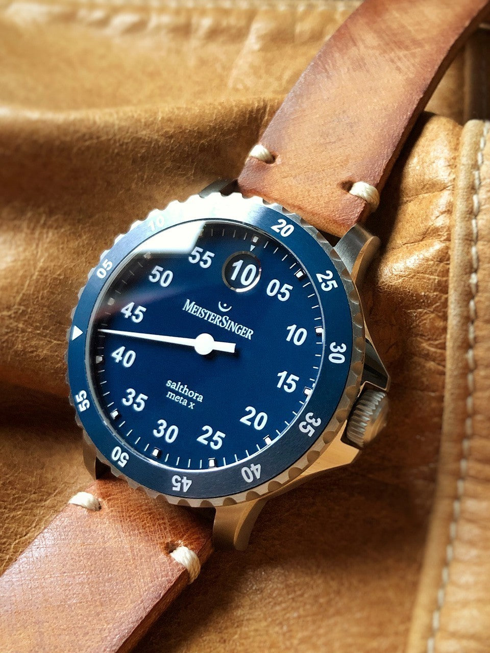 MeisterSinger Watch Salthora Meta X Mens SAMX908 Image 4
