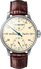 MeisterSinger Watch Singulator SIM103 Croco Print Brown Image 1