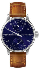 MeisterSinger Watch Singulator SIM108 Croco Print Cognac Image 1
