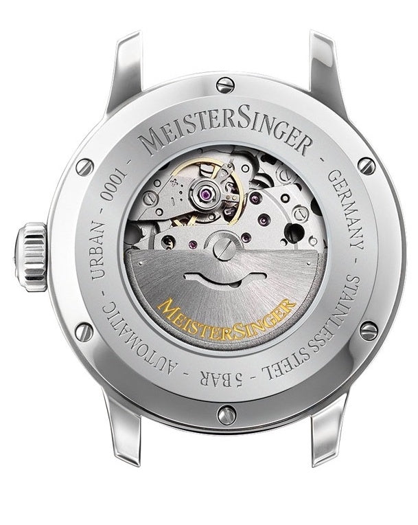MeisterSinger Watch Urban Day Date Black URDD902 Image 2