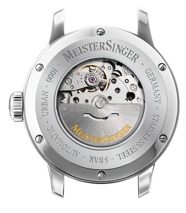 MeisterSinger Watch Urban Day Date Sand Grey URDD913 Image 2