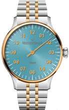 MeisterSinger Yaara Ice Blue Gold Watch YA914G Image 1