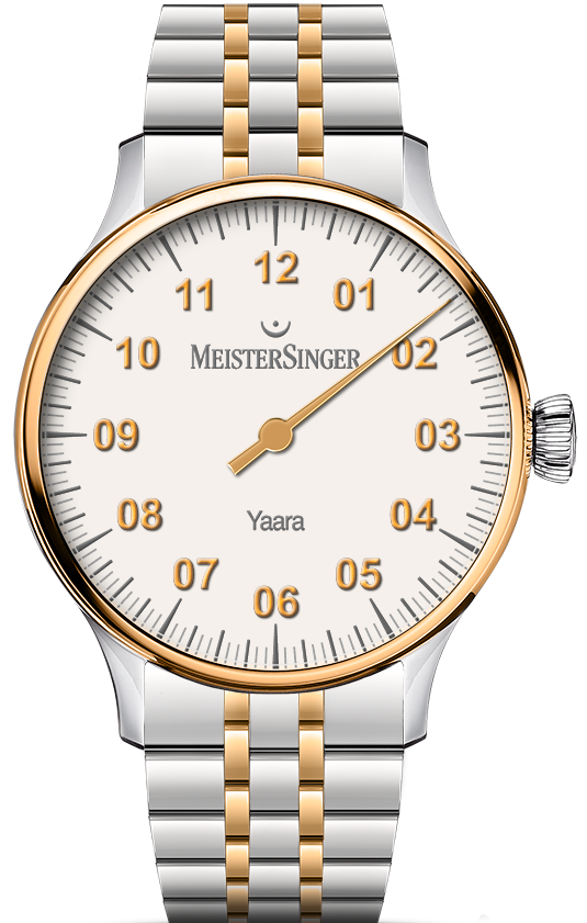 MeisterSinger Yaara White Gold Watch YA901G Image 1