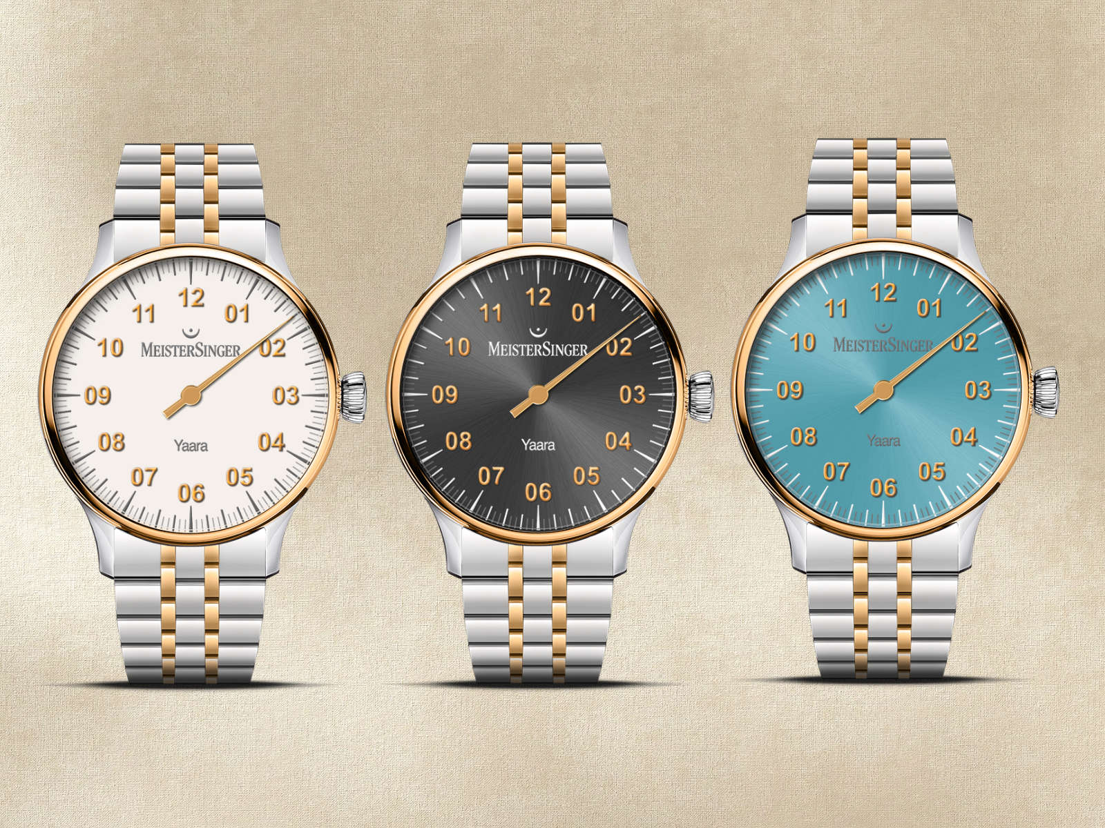 MeisterSinger Yaara White Gold Watch YA901G Image 2