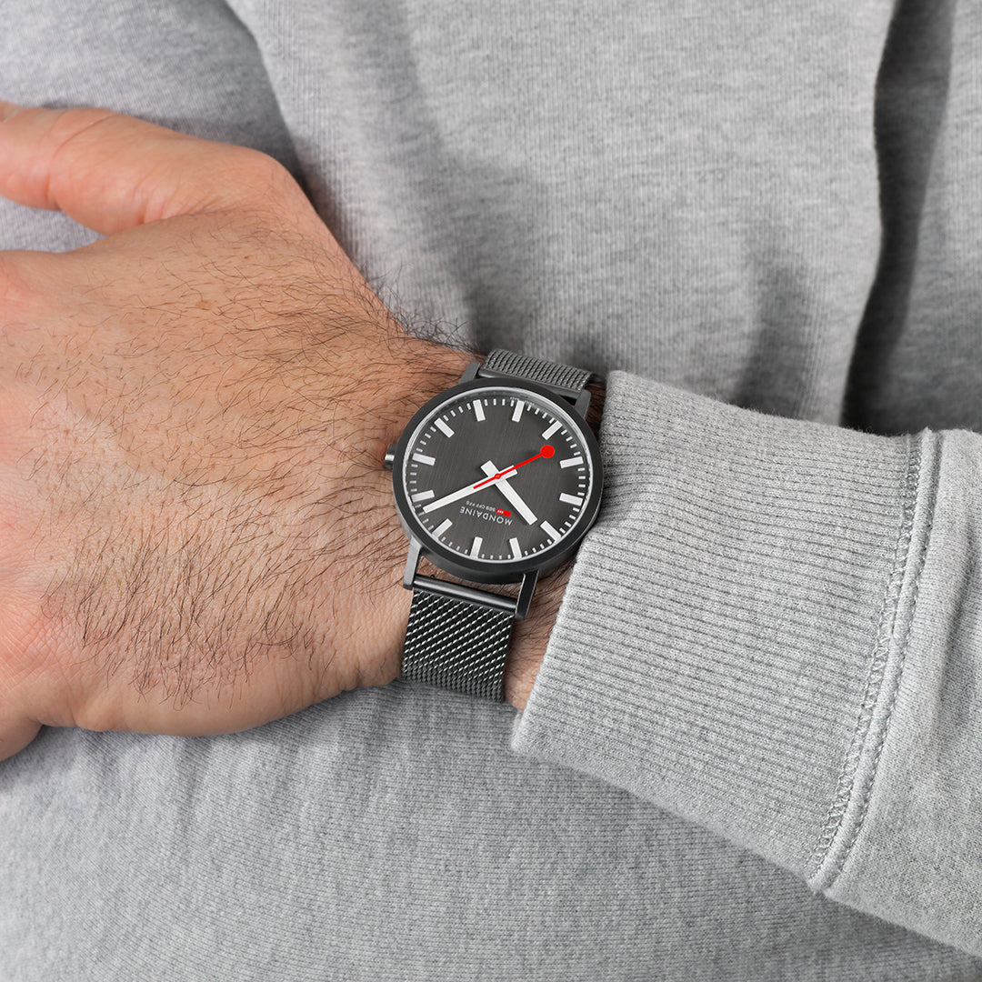 Mondaine Anthracite Classic Watch A660.30360.81SBM Image 2