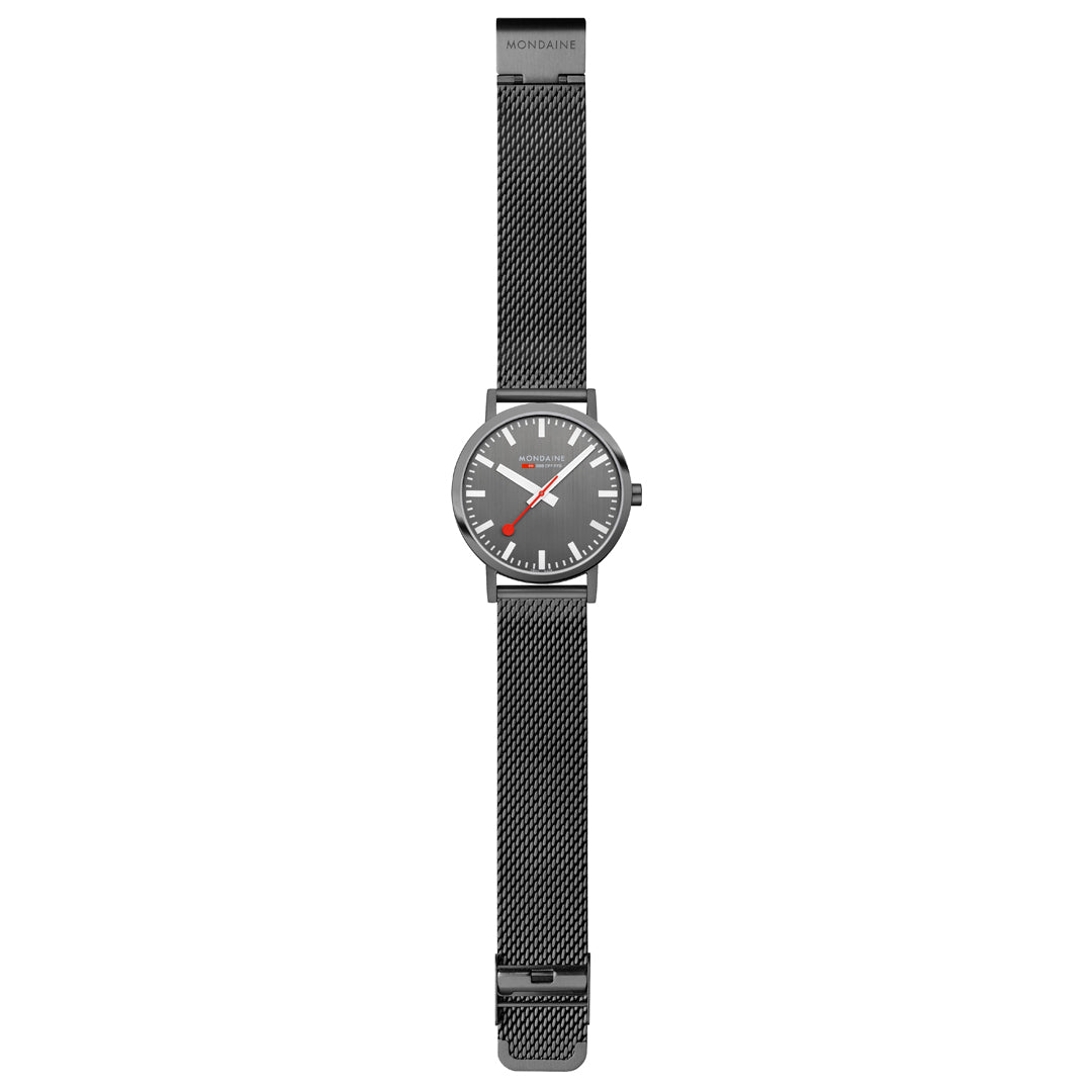 Mondaine Anthracite Classic Watch A660.30360.81SBM Image 6