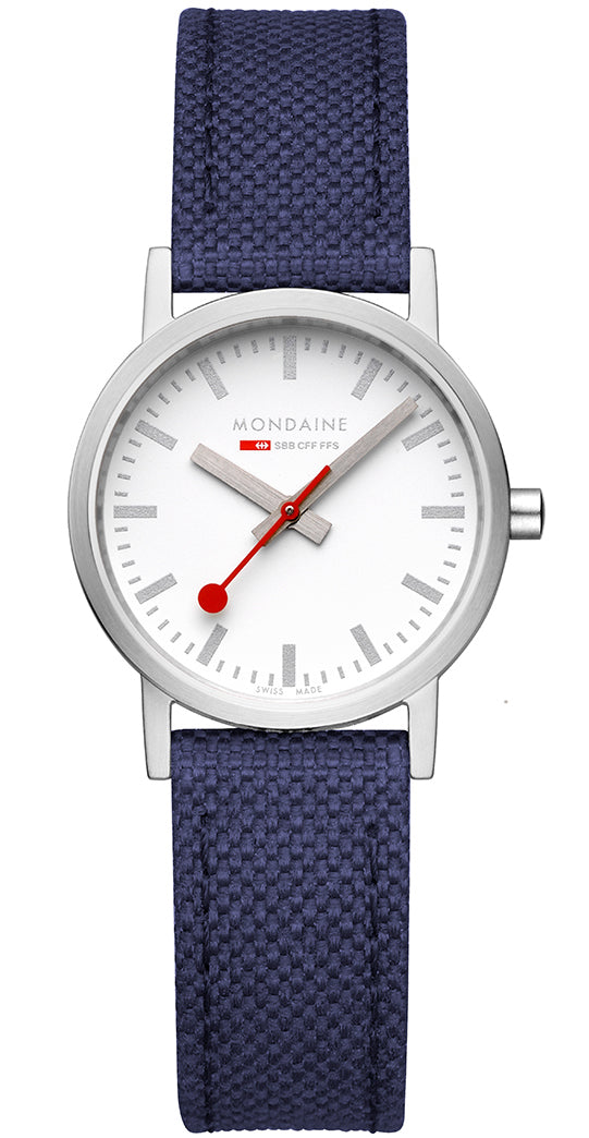 Mondaine Classic Deep Ocean Blue Textile A658.30323.17SBD1 Image 2