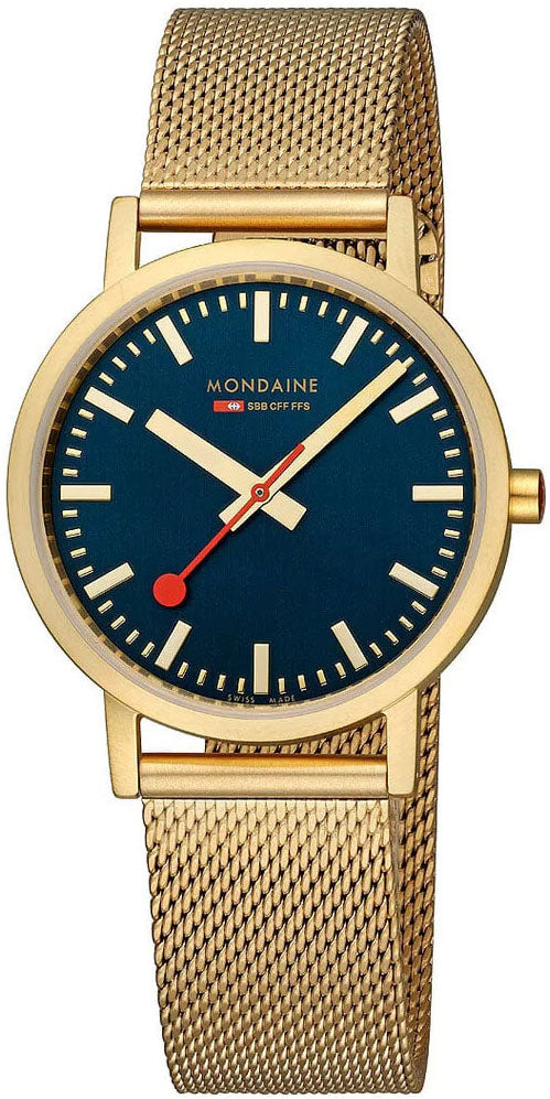 Mondaine Classic Deep Ocean Blue Watch A660.30314.40SBM Image 1