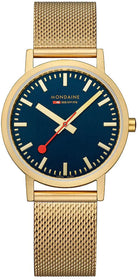 Mondaine Classic Deep Ocean Blue Watch A660.30314.40SBM Image 5