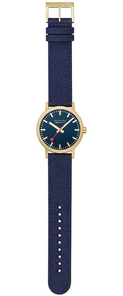 Mondaine Classic Deep Ocean Blue Watch A660.30360.40SBQ Image 4