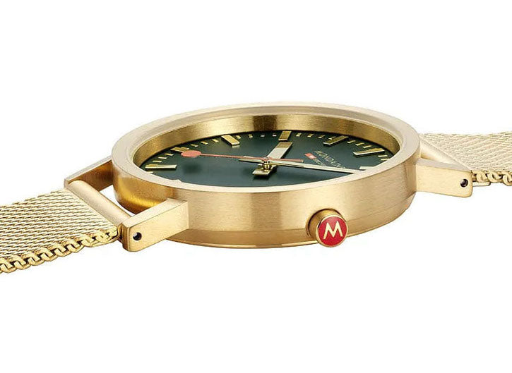 Mondaine Classic Forest Green Watch A660.30314.60SBM Image 3