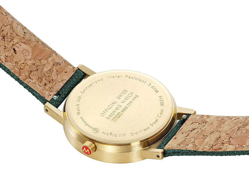 Mondaine Classic Forest Green Watch A660.30314.60SBS Image 3