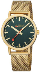 Mondaine Classic Forest Green Watch A660.30360.60SBM Image 1