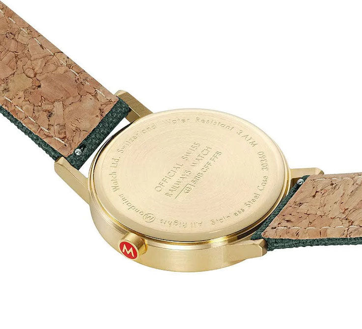 Mondaine Classic Forest Green Watch A660.30360.60SBS Image 2