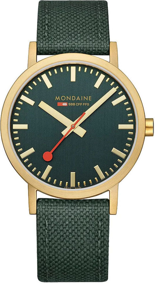 Mondaine Classic Forest Green Watch A660.30360.60SBS Image 5