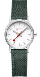 Mondaine Classic Park Green Textile Watch A658.30323.17SBS Image 2