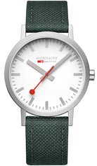 Mondaine Classic Park Green Textile Watch A660.30360.17SBS Image 2