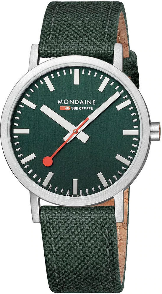 Mondaine Classic Park Green Watch A660.30360.60SBF Image 1