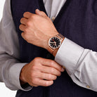 Mondaine Classic Rose Gold Watch MDN-382 Image 7