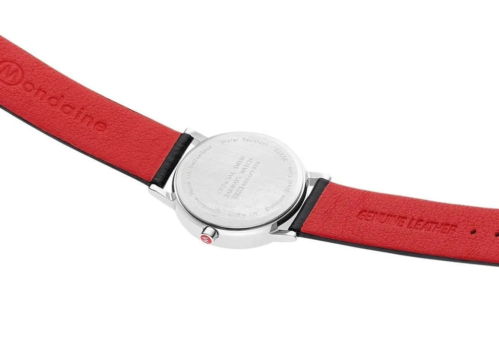Mondaine Classic Vegan Grape Leather Watch A658.30323.11SBBV Image 4