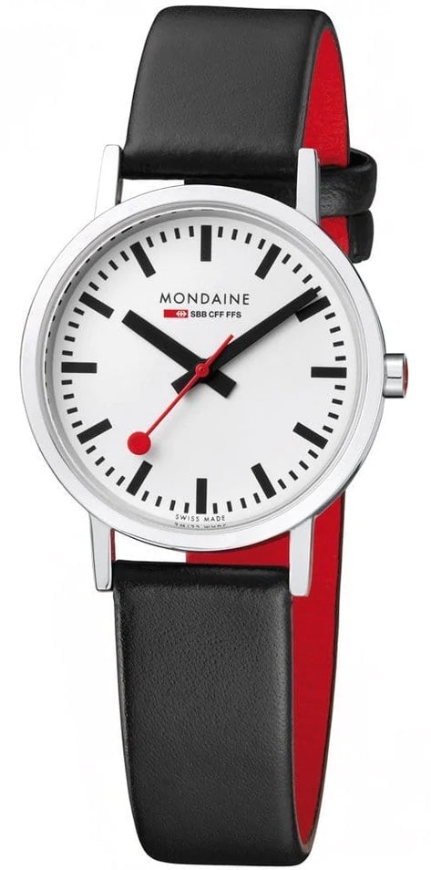 Mondaine Classic Vegan Grape Leather Watch A658.30323.16SBBV Image 1