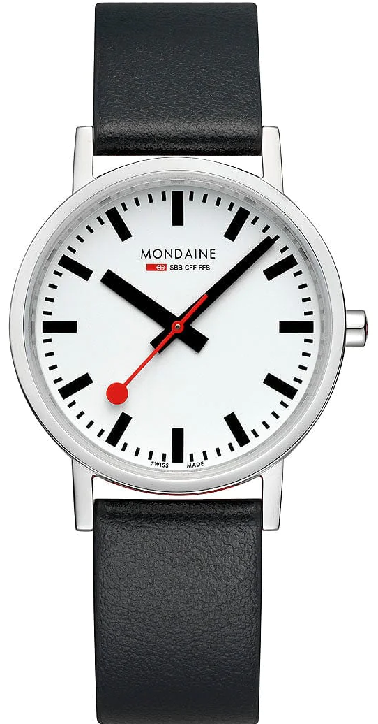 Mondaine Classic Vegan Grape Leather Watch A660.30314.16SBBV Image 2