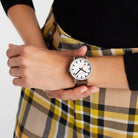 Mondaine Classic Vegan Grape Leather Watch MDN-395 Image 4