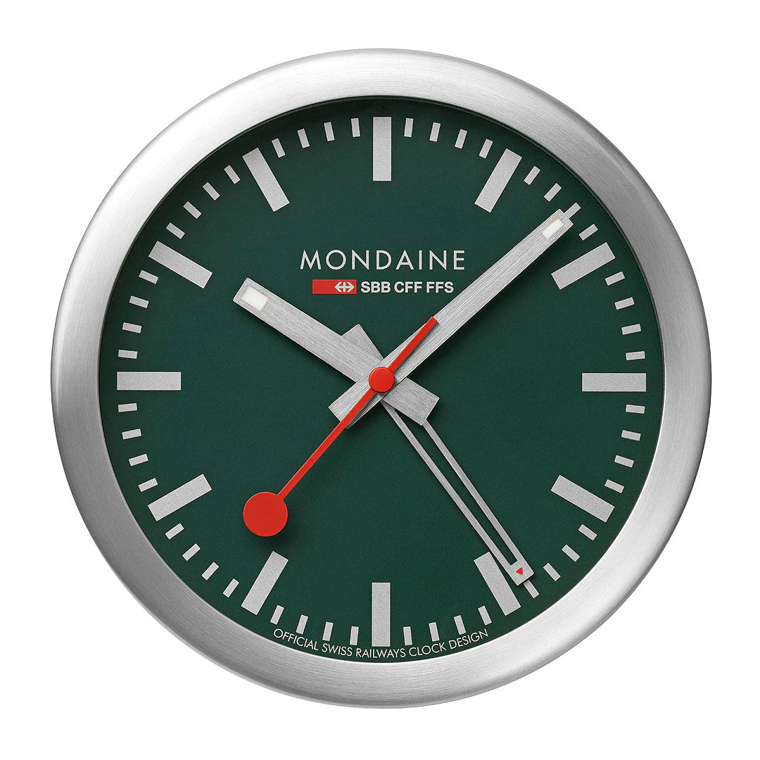 Mondaine Clock Park Green A997.MCAL.66SBV Image 2