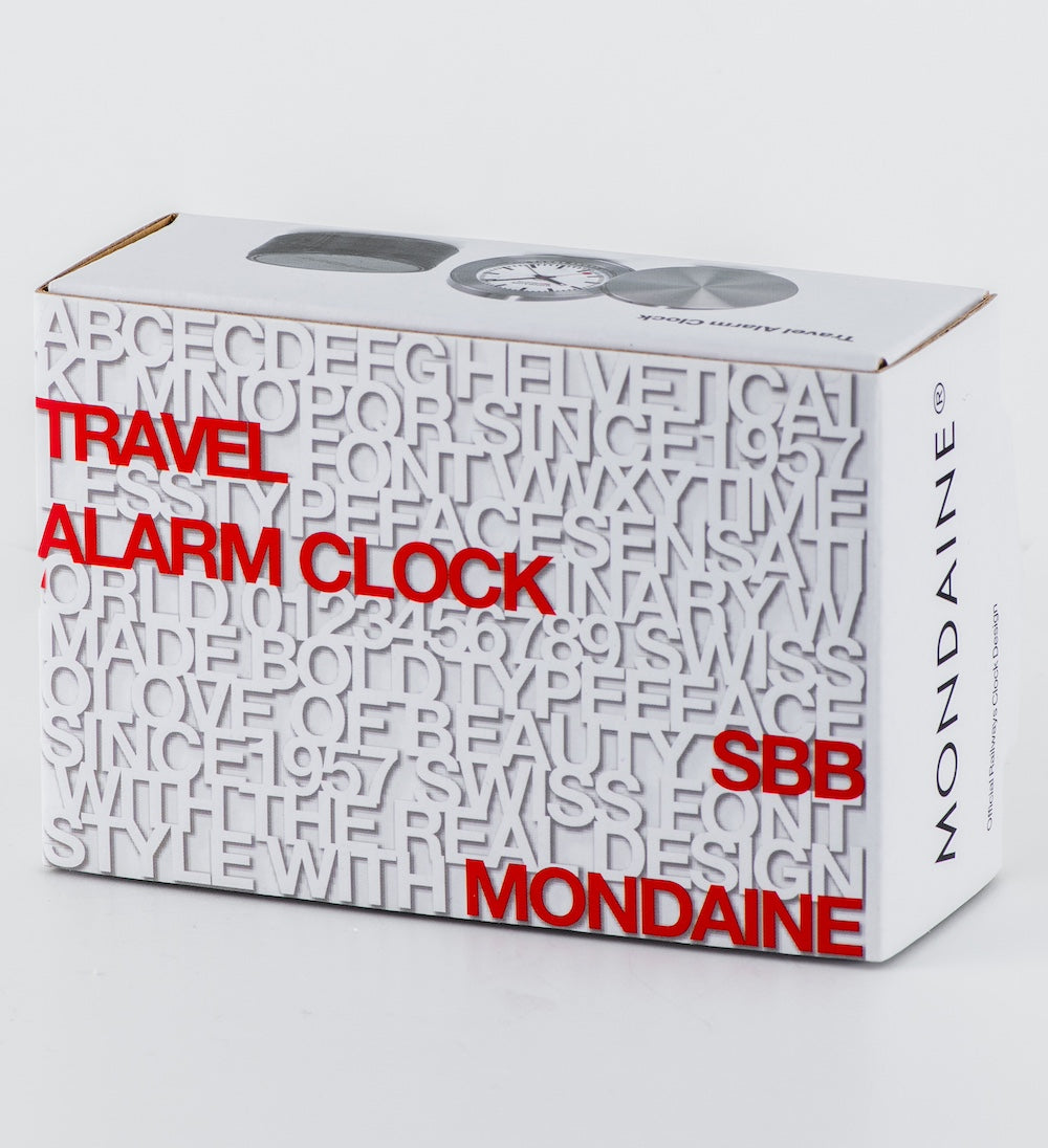 Mondaine Clock Table and Alarm Watch MSM.64410 Image 6