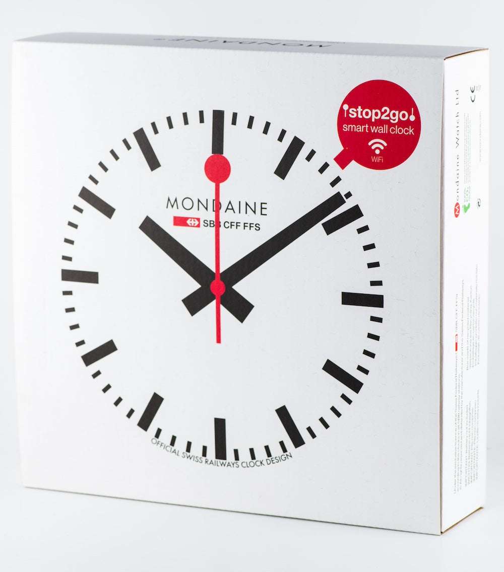 Mondaine Clock Wall 25cm Watch A990.CLOCK.16SBB Image 2