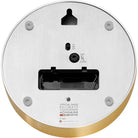 Mondaine Clock Wall & Table Alarm Blue Brushed Gold A997.MCAL.46SBG Image 2