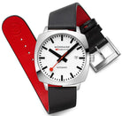 Mondaine Cushion Automatic White Watch MDN-500 Image 10