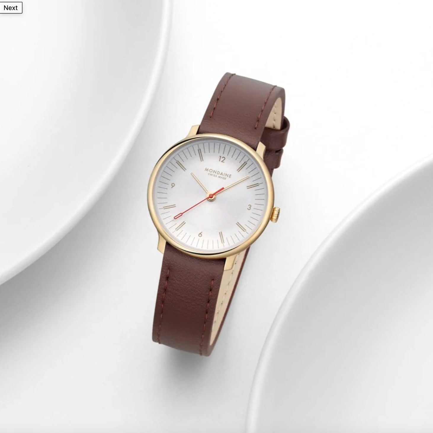Mondaine Doppio 33mm Ladies Watch MDN-509 Image 6