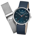 Mondaine Doppio 41mm Mens Watch MDN-504 Image 1