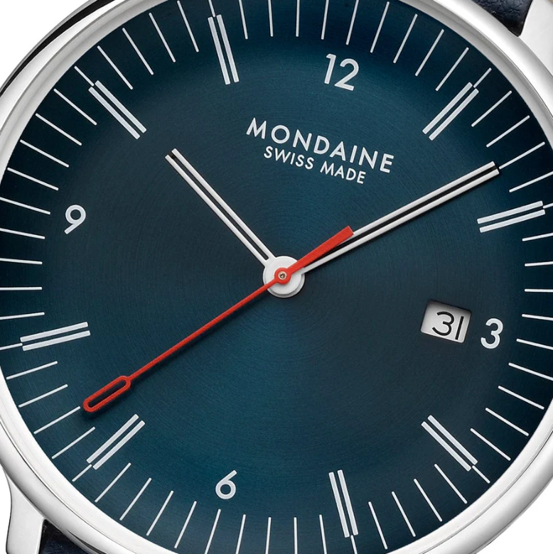 Mondaine Doppio 41mm Mens Watch MDN-504 Image 4