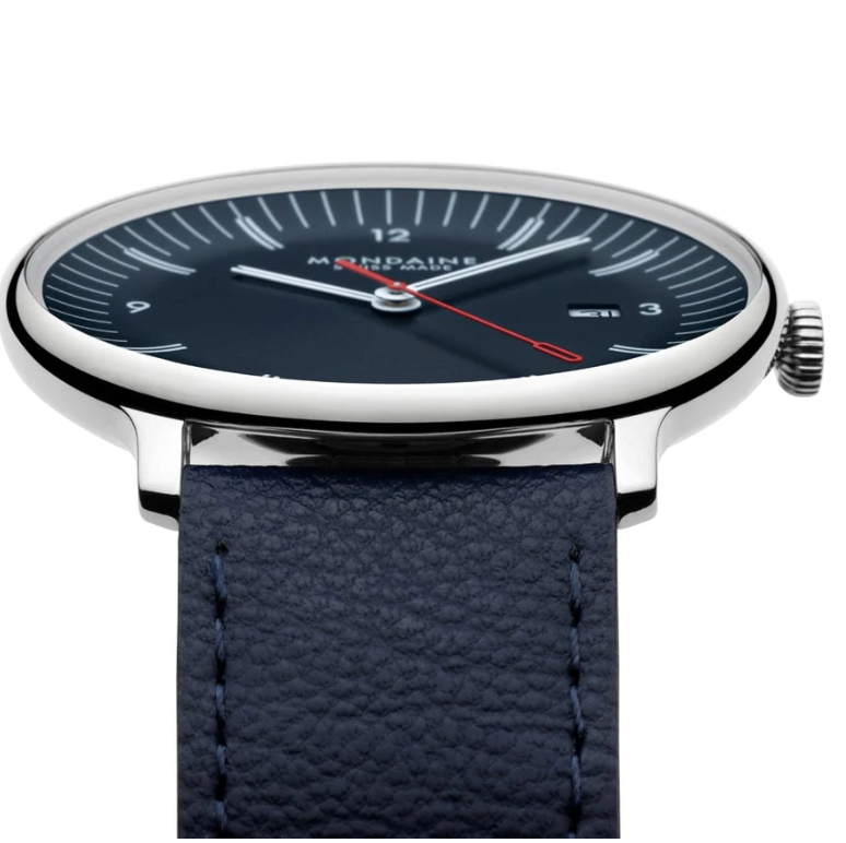 Mondaine Doppio 41mm Mens Watch MDN-504 Image 5