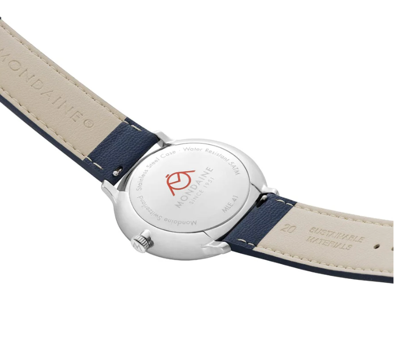 Mondaine Doppio 41mm Mens Watch MDN-504 Image 6