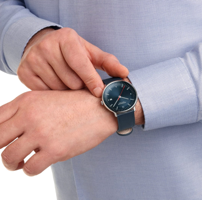 Mondaine Doppio 41mm Mens Watch MDN-504 Image 8