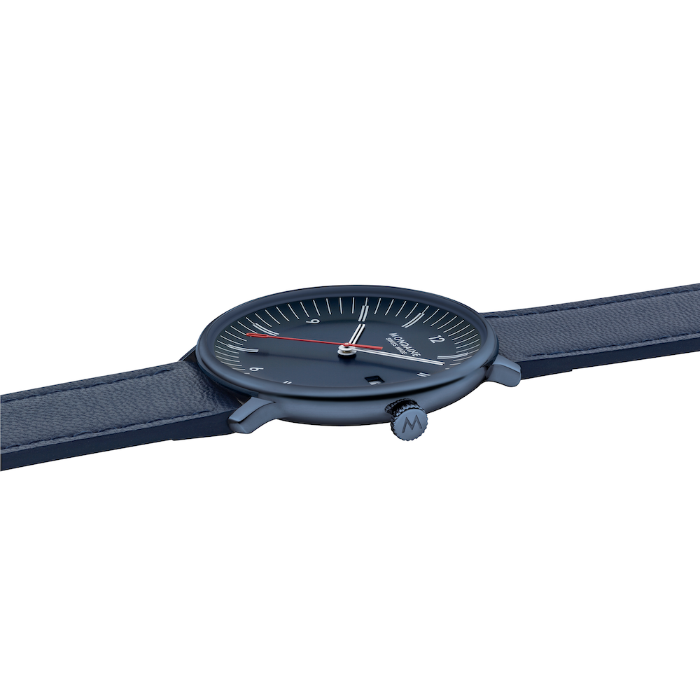 Mondaine Doppio 41mm Mens Watch MDN-505 Image 5
