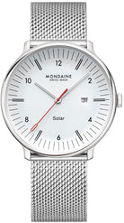 Mondaine Doppio 41mm Solar Watch MDN-511 Image 1